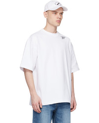 We11done White Printed T Shirt