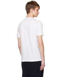 Giorgio Armani White Printed T Shirt