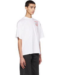 Marni White Printed T Shirt