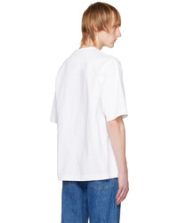 Acne Studios White Printed T Shirt
