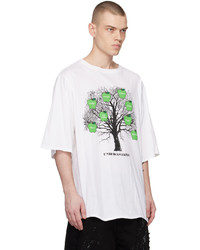 Undercoverism White Printed T Shirt