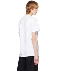 Comme des Garcons Homme Deux White Printed T Shirt