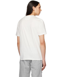 C.P. Company White Printed T Shirt