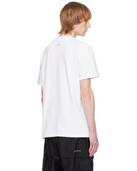 Moncler White Printed T Shirt