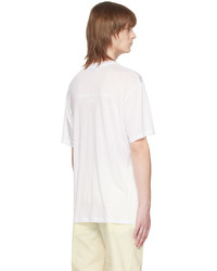 Post Archive Faction PAF White Printed T Shirt