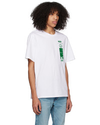 Levi's White Printed T Shirt