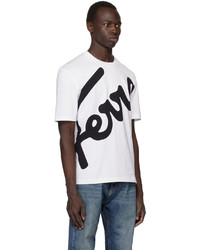 Ferragamo White Printed T Shirt