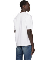 Ferragamo White Printed T Shirt