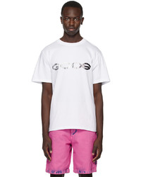 Gcds White Printed T Shirt