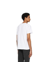 A.P.C. White Rth Edition Peace T Shirt