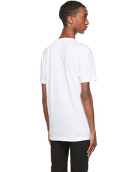 Versace White Safety Pin T Shirt