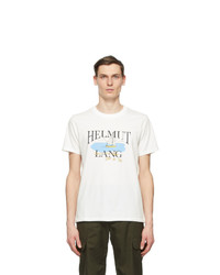 Helmut Lang White Saintwoods Edition Hl Ocean T Shirt
