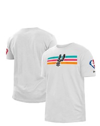 New Era White San Antonio Spurs 202122 City Edition Brushed Jersey T Shirt At Nordstrom