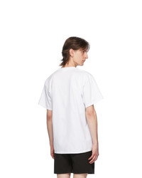 Noah NYC White Scallops T Shirt