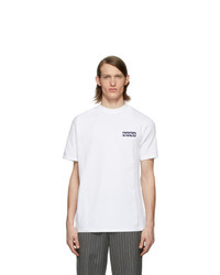 Martine Rose White Side Rib T Shirt