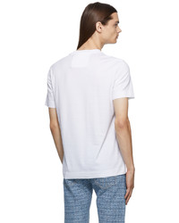 Givenchy White Slim Fit Crest T Shirt
