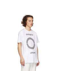 DOUBLE RAINBOUU White Slow Lane Ice T Shirt