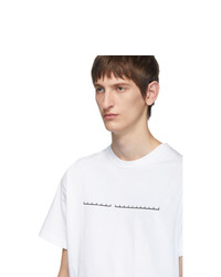 Random Identities White Small Logo Standard T Shirt