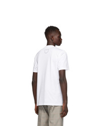 Marni White Smiley Edition Graphic T Shirt