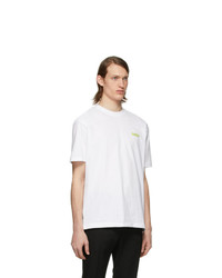 032c White Smiley Logo T Shirt