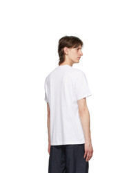 Ps By Paul Smith White Space Print T Shirt