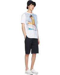 Junya Watanabe White Sport T Shirt