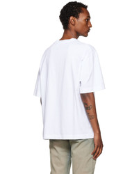 Off-White White Spray Helv Over Skate T Shirt