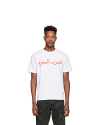 Wacko Maria White Standard Arabic T Shirt