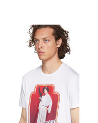 Etro White Star Wars Edition Princess Leia T Shirt
