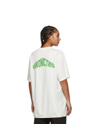 Heron Preston White Style Logo Over T Shirt
