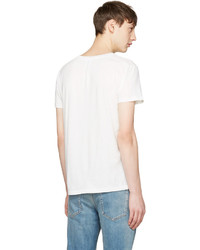 Saint Laurent White T Rex T Shirt