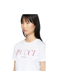Emilio Pucci White T Shirt