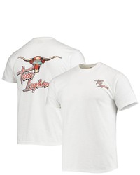 IMAGE ONE White Texas Longhorns Mascot Bandana T Shirt At Nordstrom