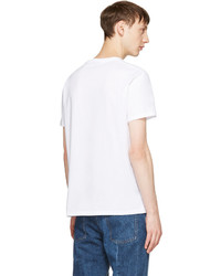 Alexander McQueen White Thistle T Shirt