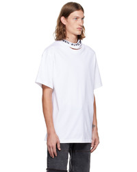 Y/Project White Three Collar T Shirt