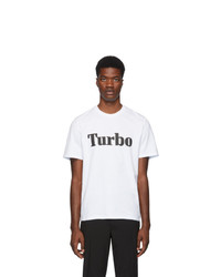 MSGM White Turbo T Shirt