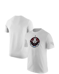 Nike White Ucf Knights Space Game Mission Logo T Shirt