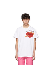 Helmut Lang White Valentine Standard T Shirt