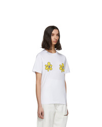 Perks And Mini White Vera Chytilova T Shirt