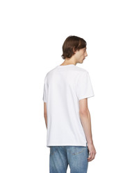 Rag and Bone White Vintage Car T Shirt