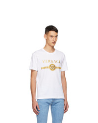 Versace White Vintage Medusa Taylor T Shirt