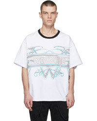 We11done White W Graphic T Shirt