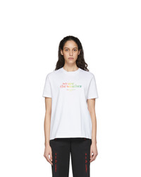 Stella McCartney White We Are The Weather T Shirt