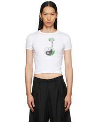 Ashley Williams White Yin Yang T Shirt