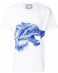 Gucci Wolf Print T Shirt