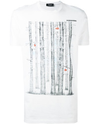 DSQUARED2 Woodland Print T Shirt