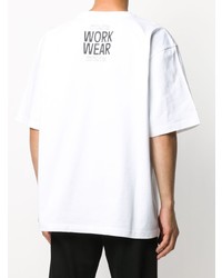 Heron Preston Work Wear Short Sleeved T Shirt