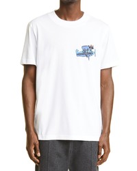 Canali X 8on8 Cafra Cat Plane Graphic Tee
