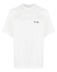 MAISON KITSUNÉ X And Wander Rear Graphic Print T Shirt
