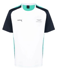 Hackett X Aston Martin Colour Block T Shirt